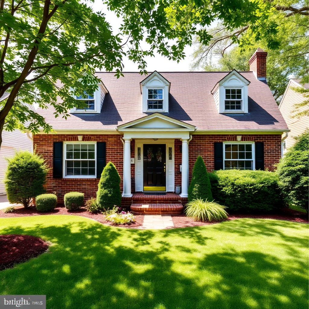 Inherited brick colonial — sold as-is in Baltimore, MD
