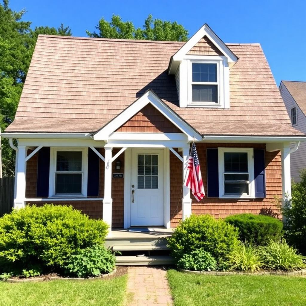 Coastal cottage — divorce situation in Newport, RI